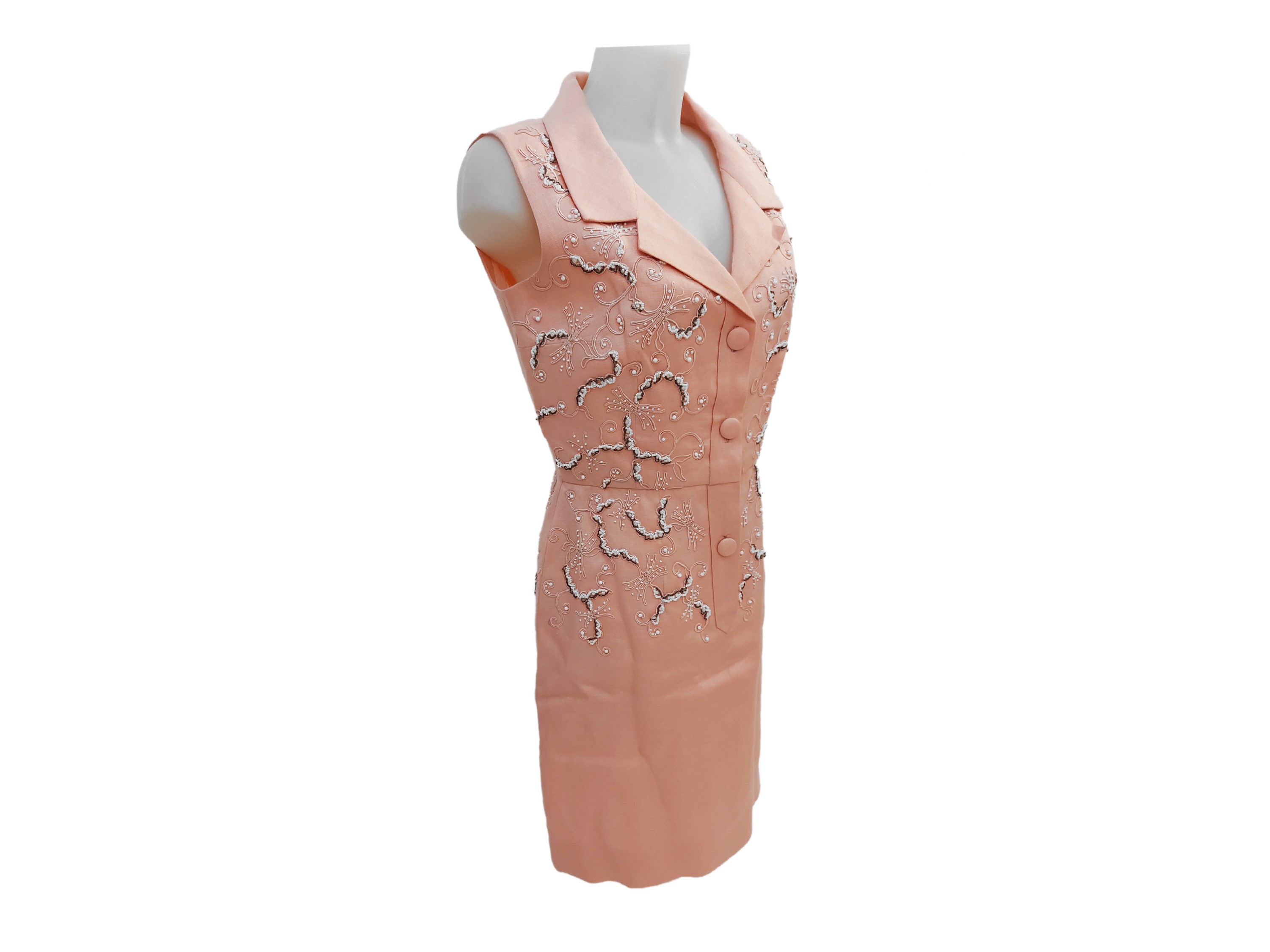 Abito Sartoriale in Lino Rosa