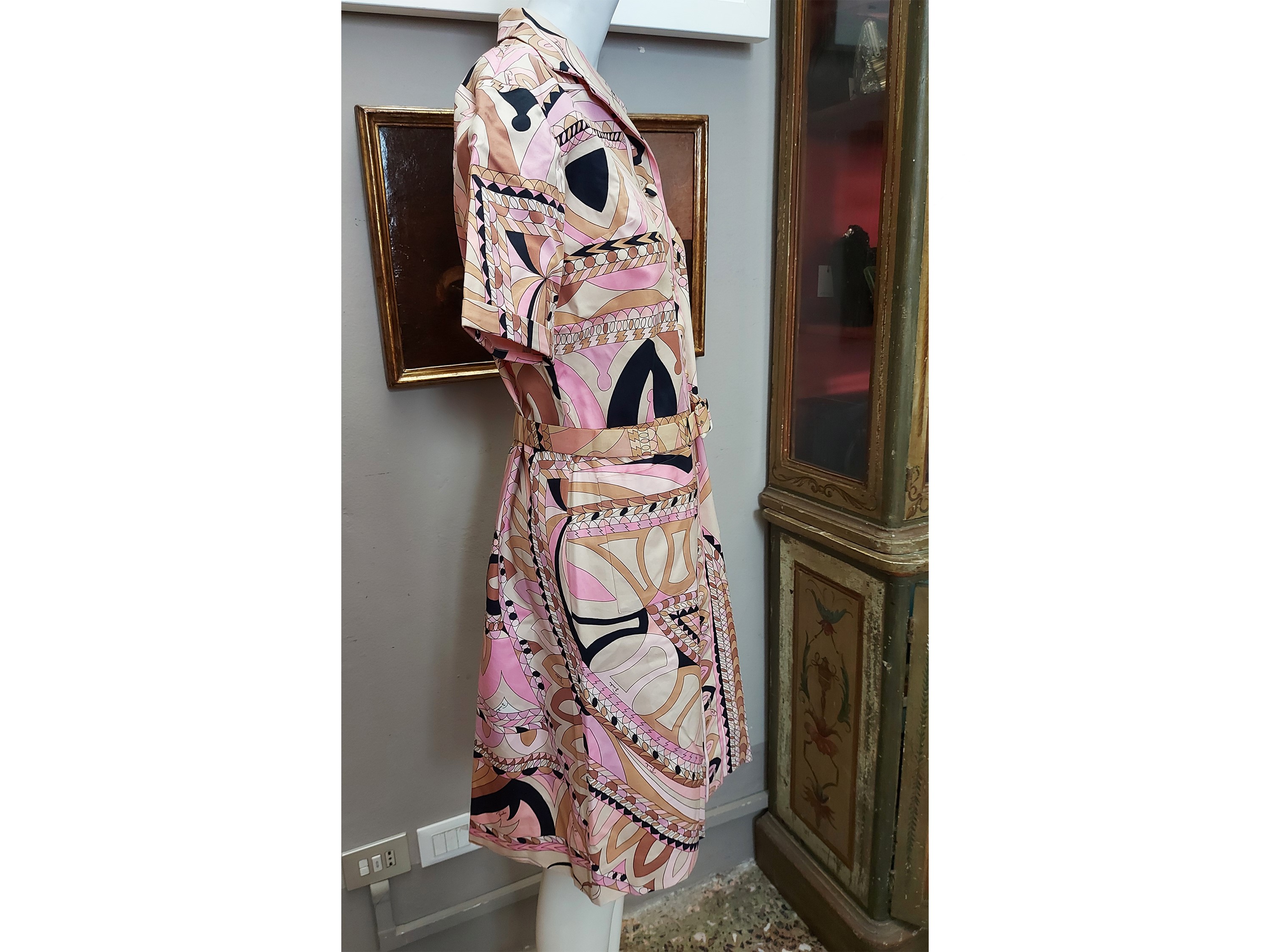 Emilio Pucci - Chemisier in cotone fantasia