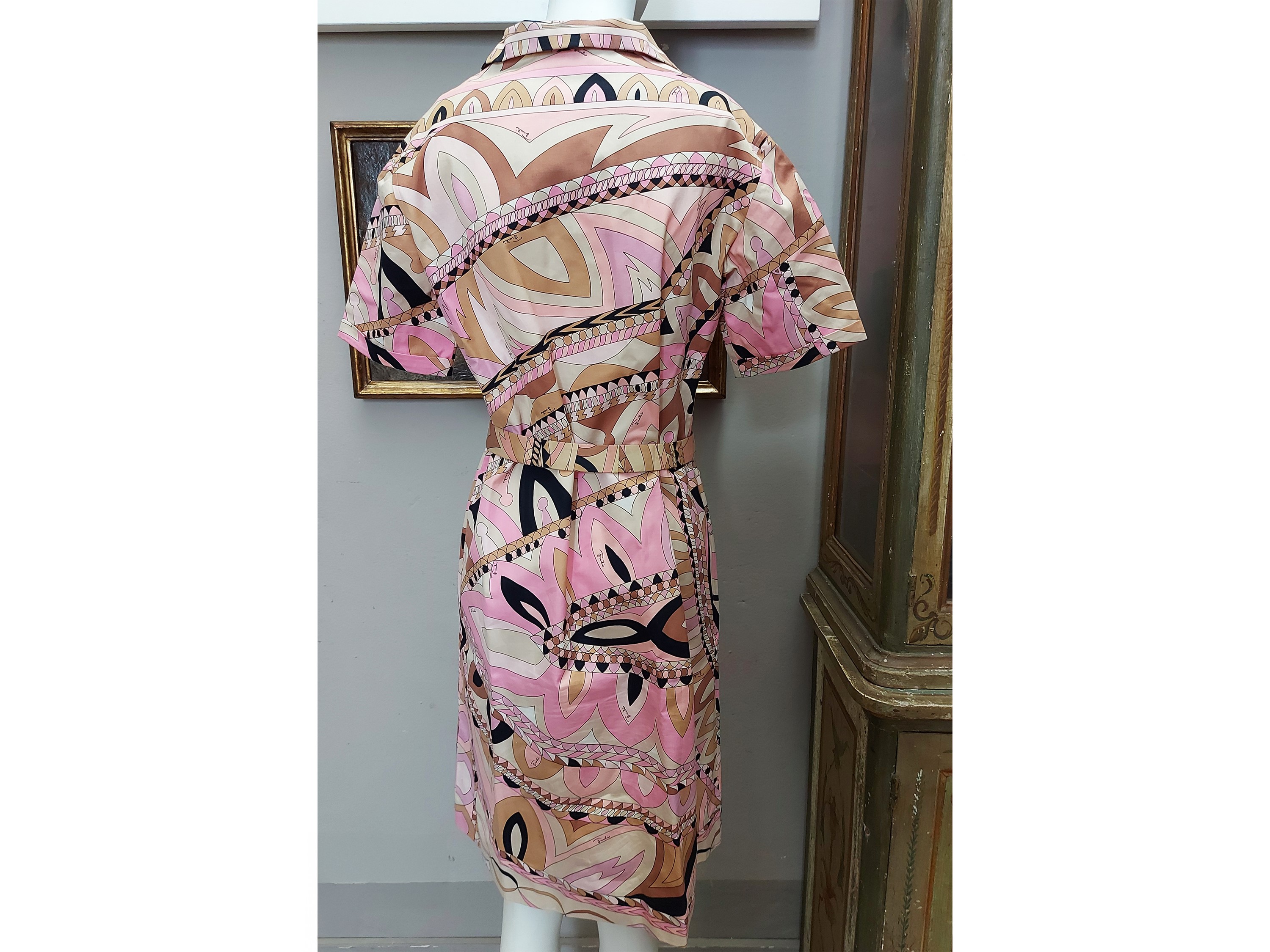 Emilio Pucci - Chemisier in cotone fantasia