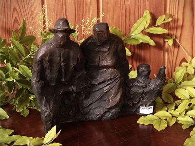 Bozzetto per la Scultura Tre Figure