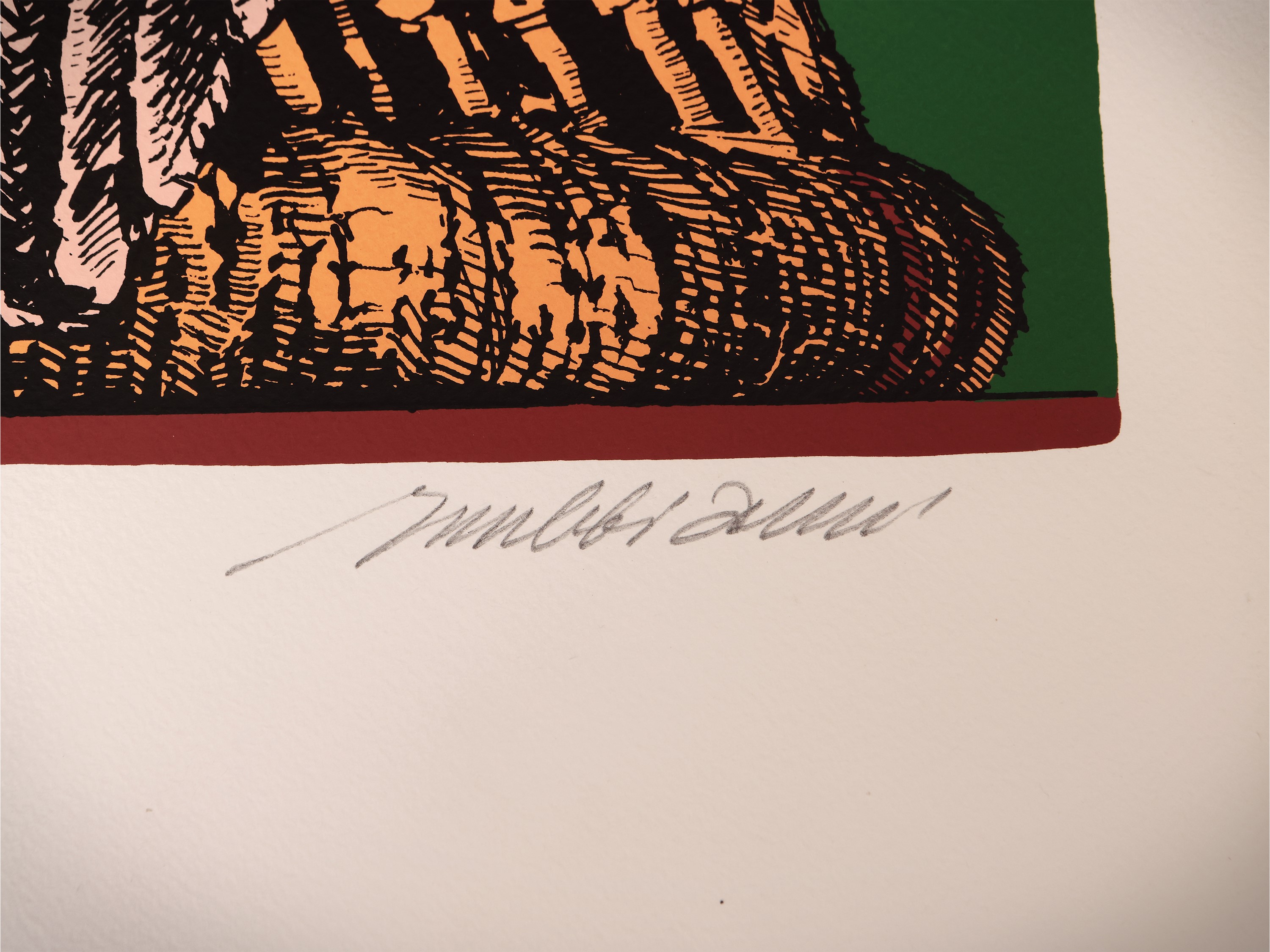 Due Litografie: Gustavo Foppiani - Valeriano Trubbiani