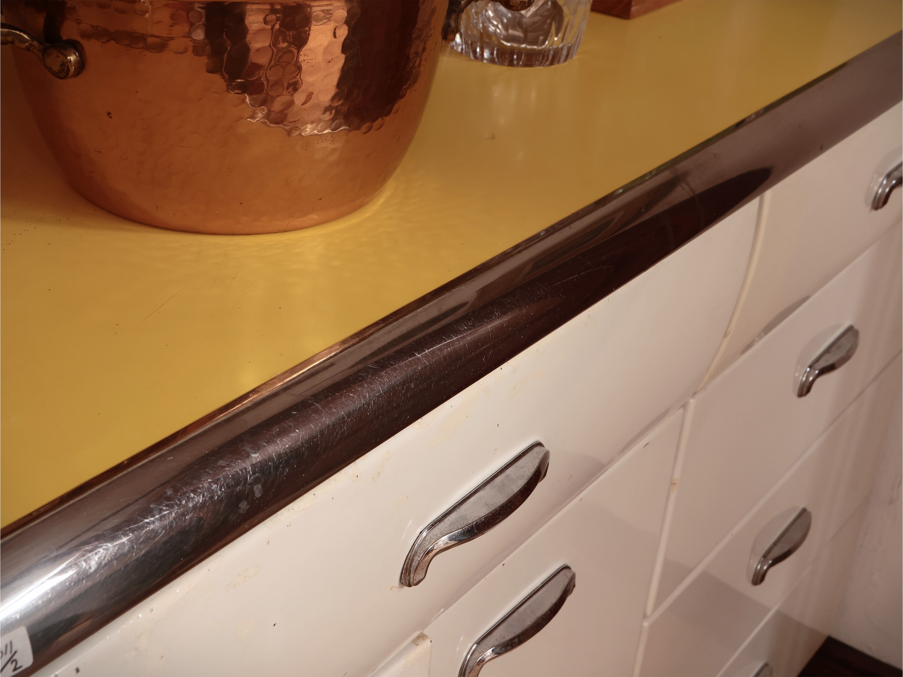 Arredo da Cucina in Metallo Smaltato Bianco