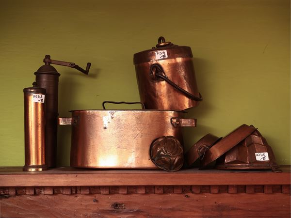 Accessori da cucina in rame