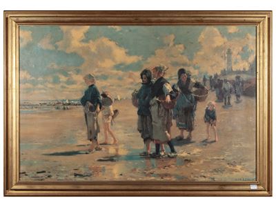 I Raccoglitori di Ostriche di Cancale, da John Singer Sargent