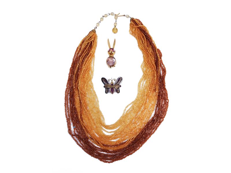Collana Multifilo e Due Splle Animalier