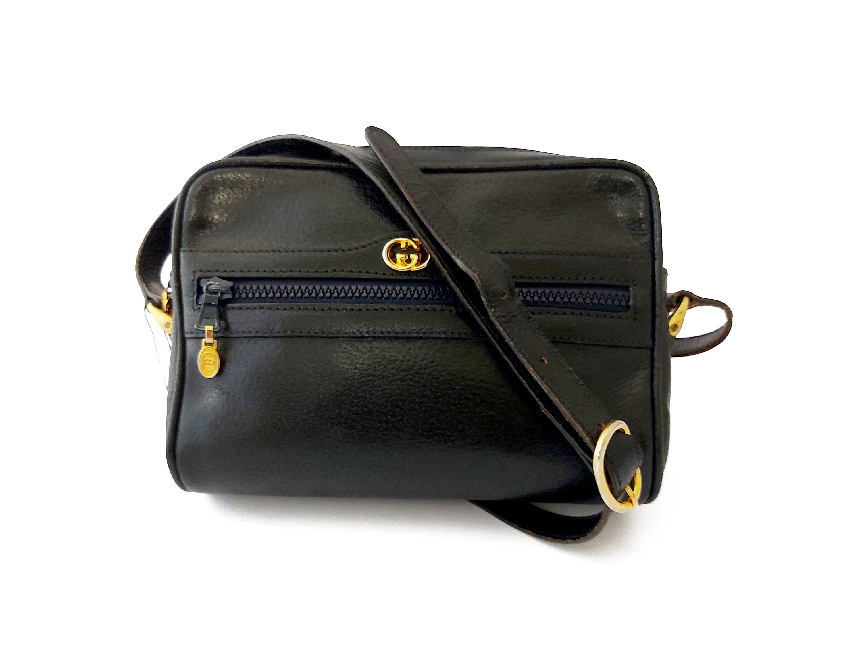 Gucci - Borsetta a Tracolla in Pelle Nera