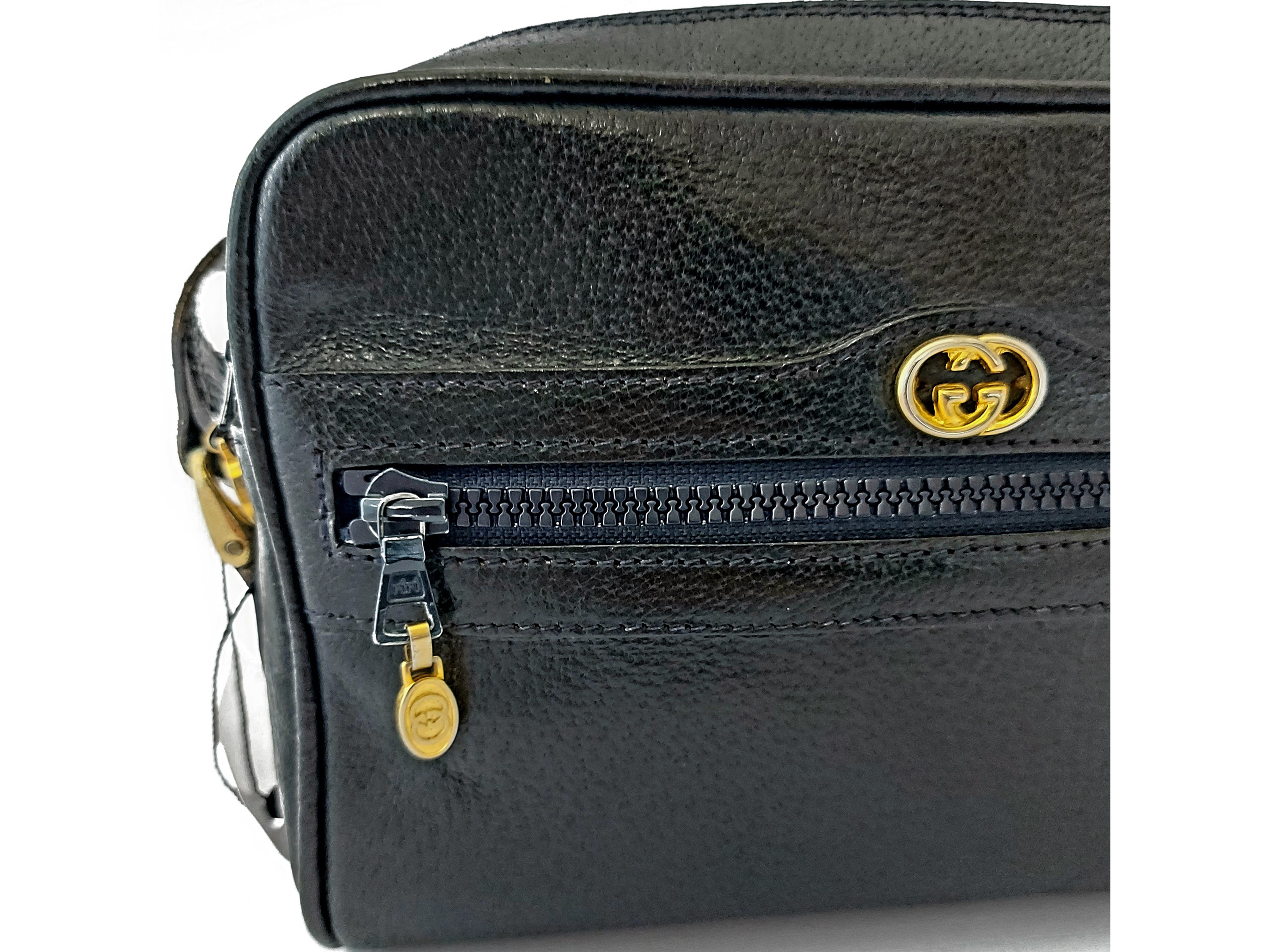 Gucci - Borsetta a Tracolla in Pelle Nera