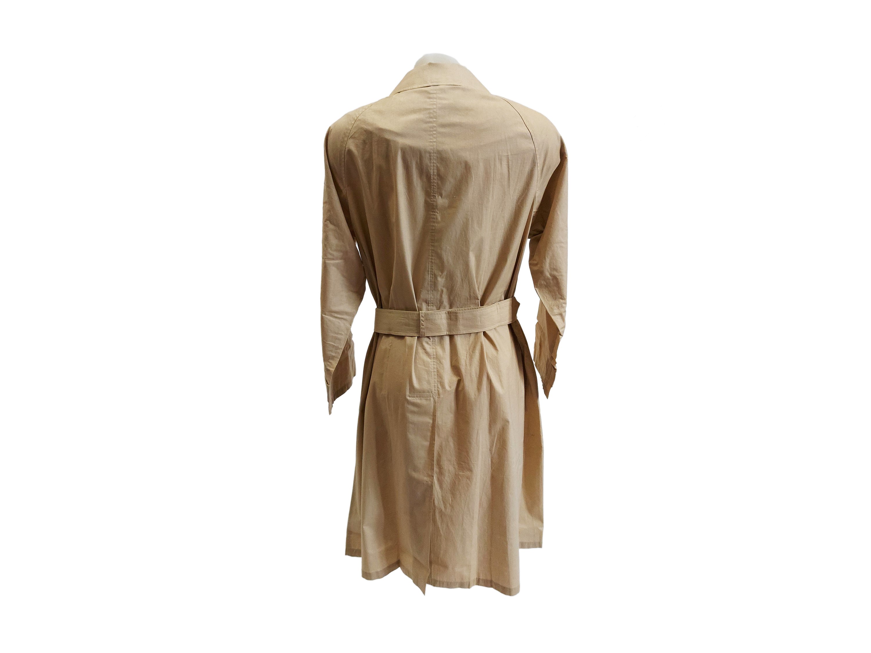 Burberrys, Impermeabile da viaggio in cotone beige