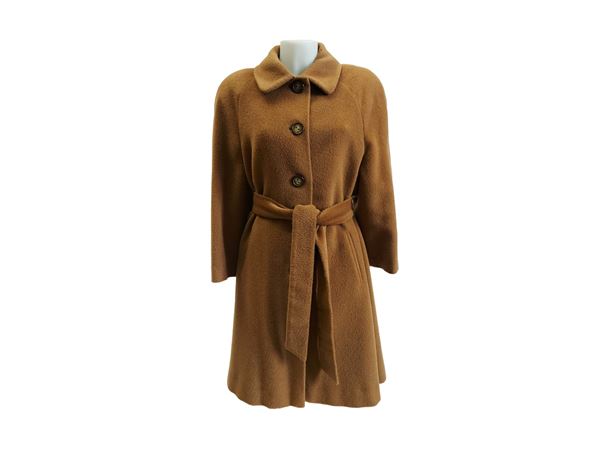 Burberrys - Cappotto in lana nocciola