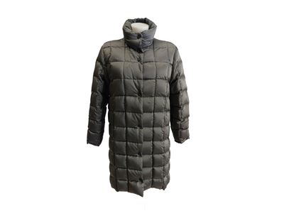 Moncler, Piumino grigio piombo, modello diritto, tg 0