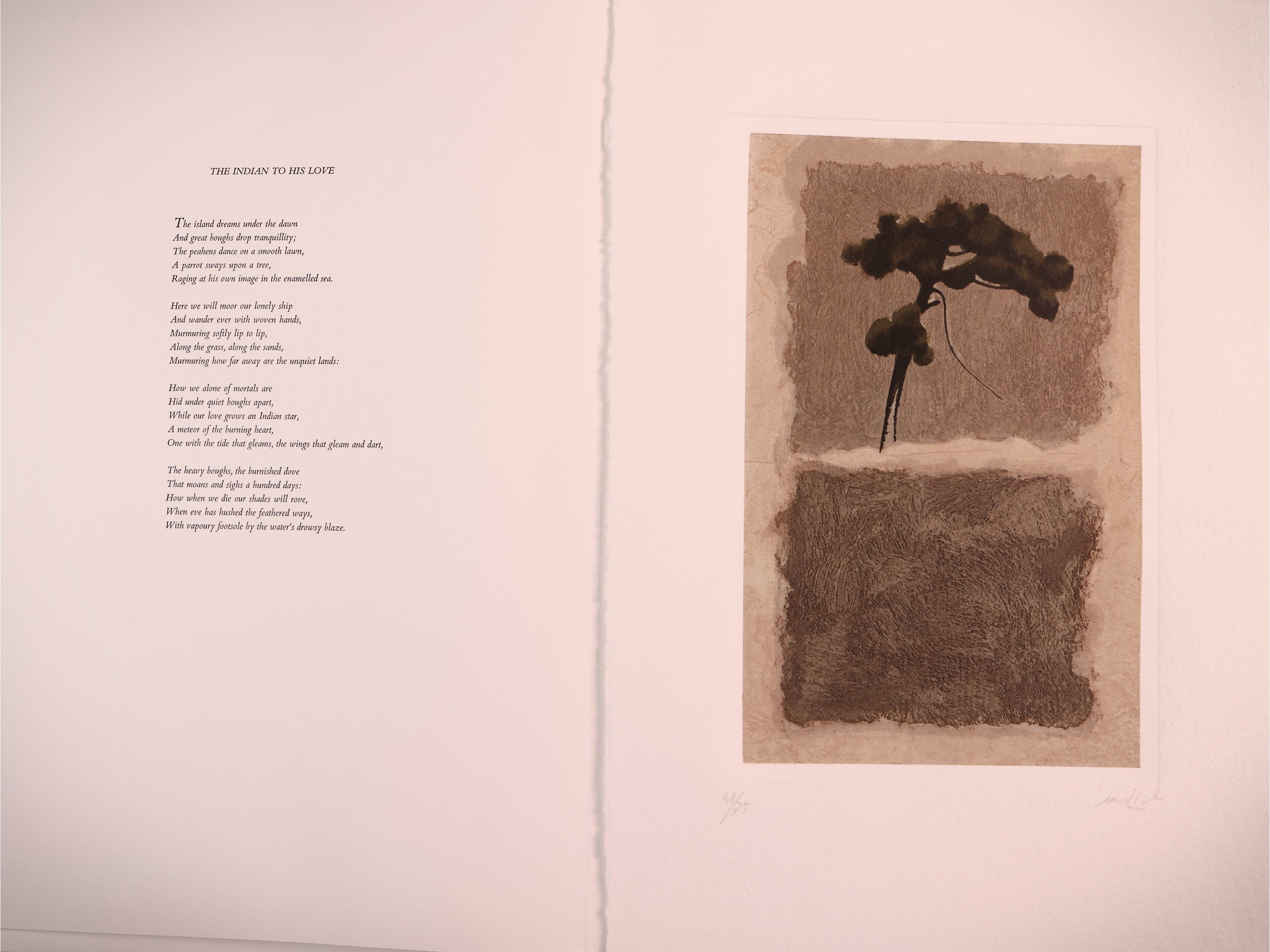 William Butler Yeats, Quattro Poesie - Carlo Mattioli, Quattro Incisioni