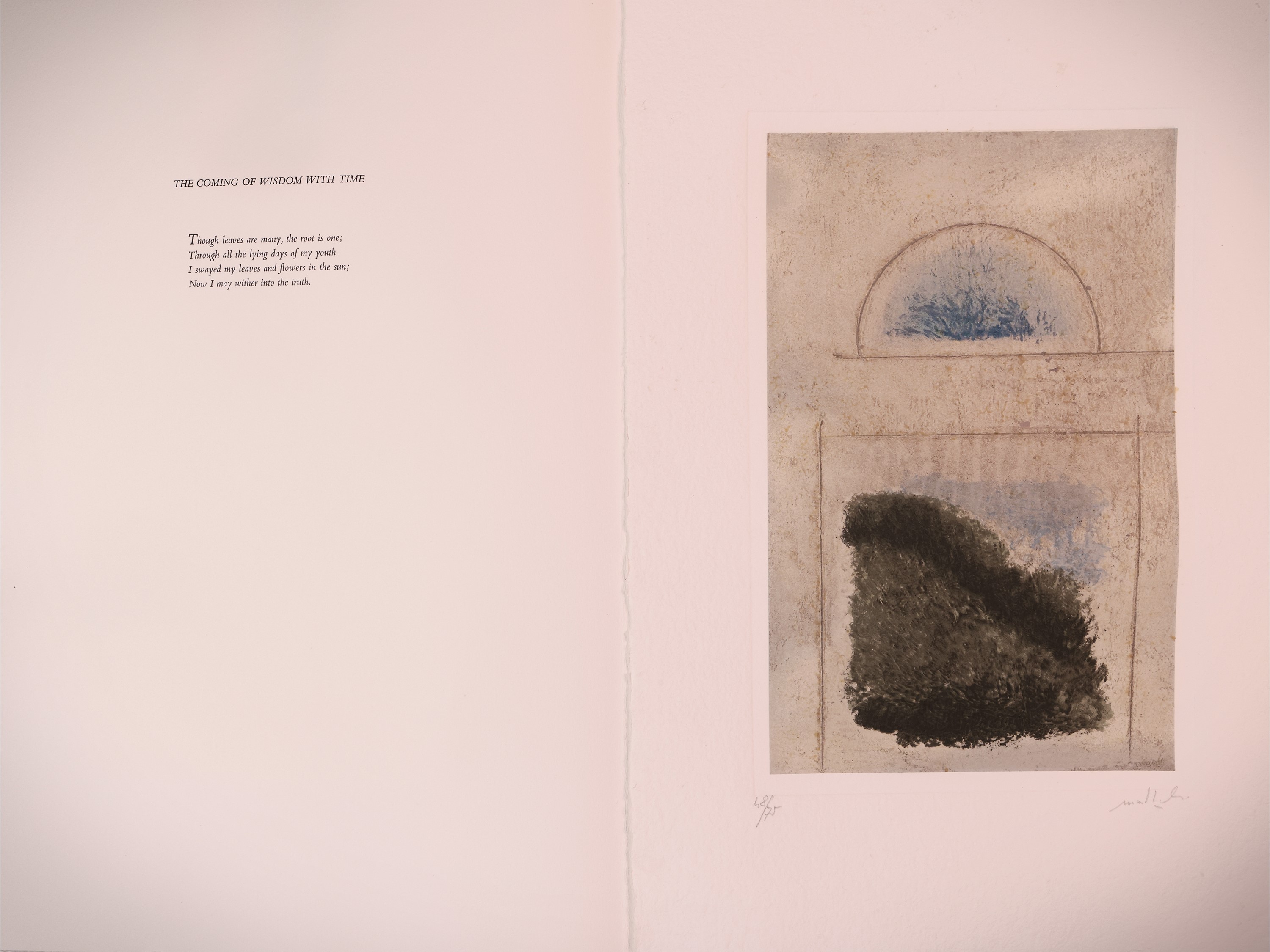 William Butler Yeats, Quattro Poesie - Carlo Mattioli, Quattro Incisioni