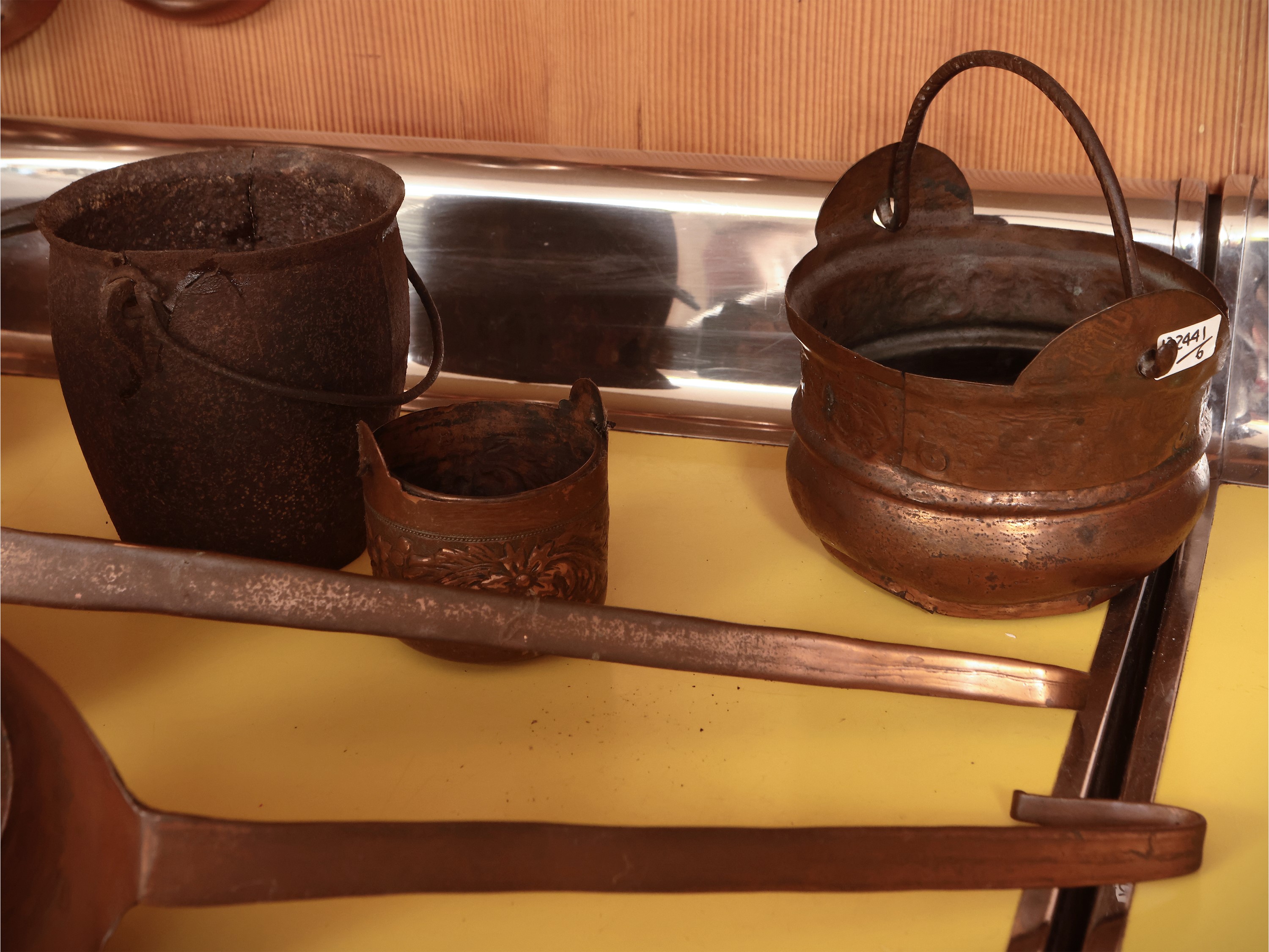 Lotto di Accessori Rustici in Rame