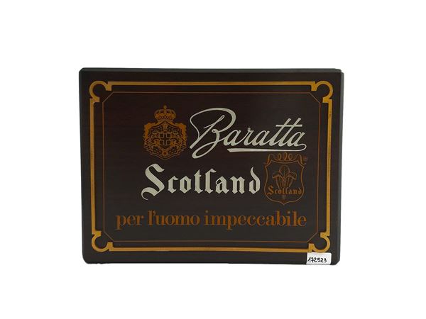 Targa pubblicitaria Baratta - Scotland