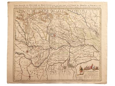 Carte Nouvelle Du Duché De Mantoue (1760)