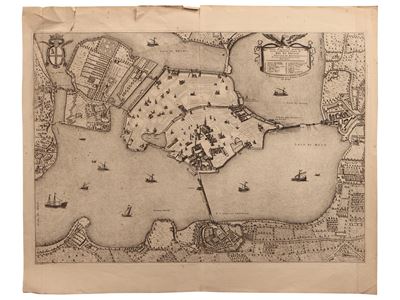 La Ville Et Environs De Mantoue (1704 Ca)