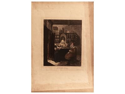 Plan De Mantoue Et De Ses Environs - Vedute di Mantova - Interieur D'une Pharmacie