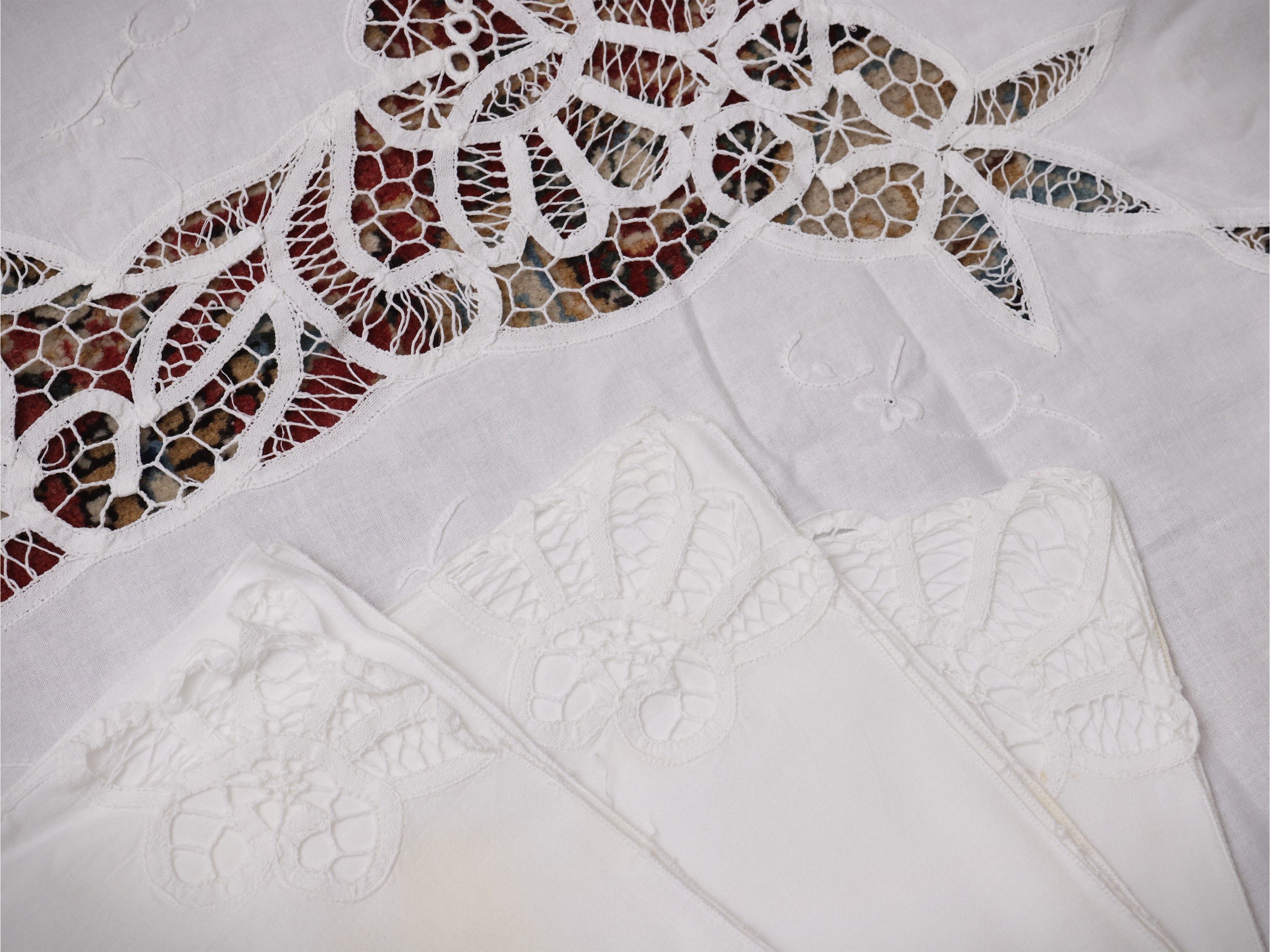 Tovaglia in lino bianco