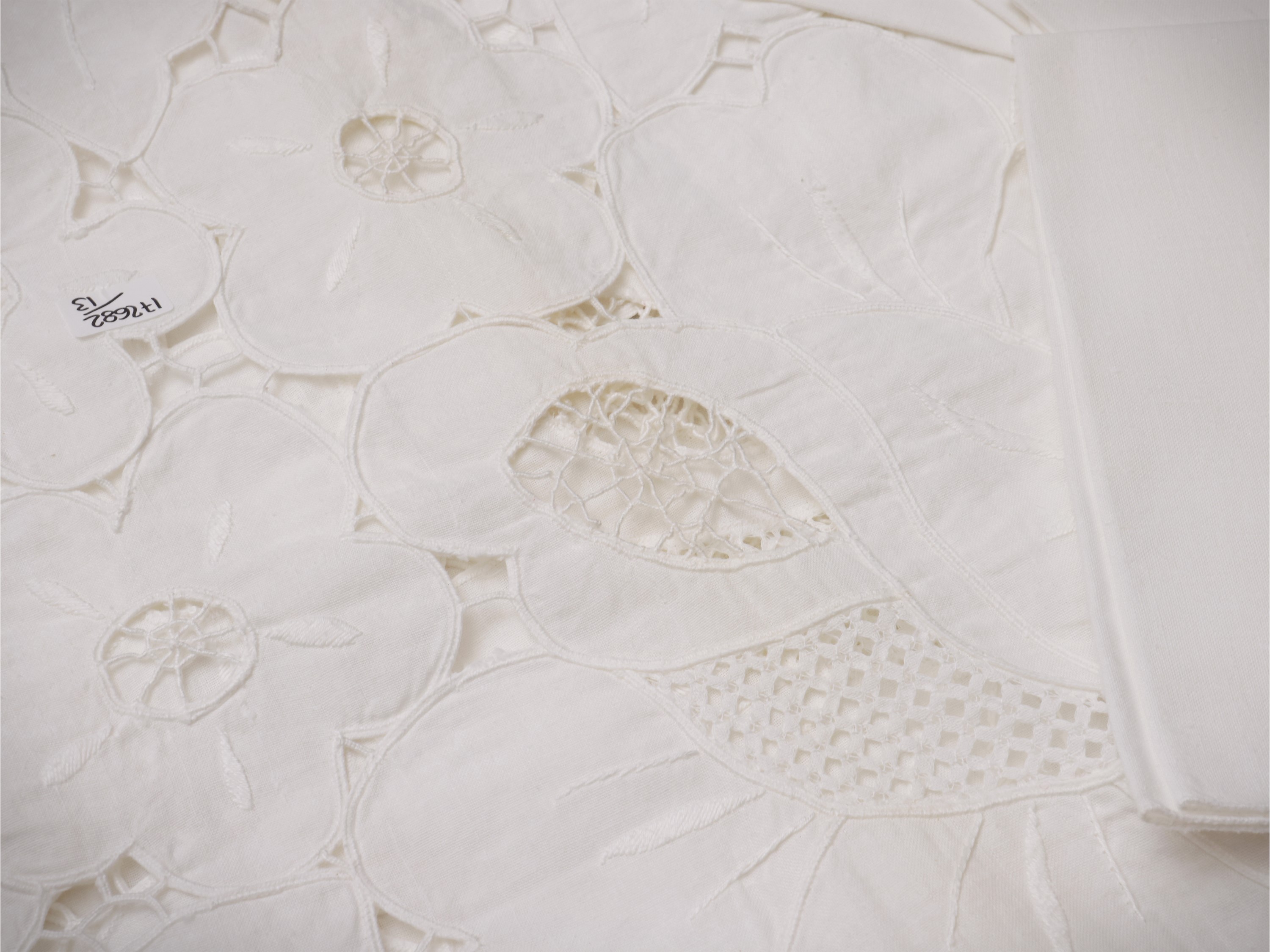 Tovaglia in lino bianco