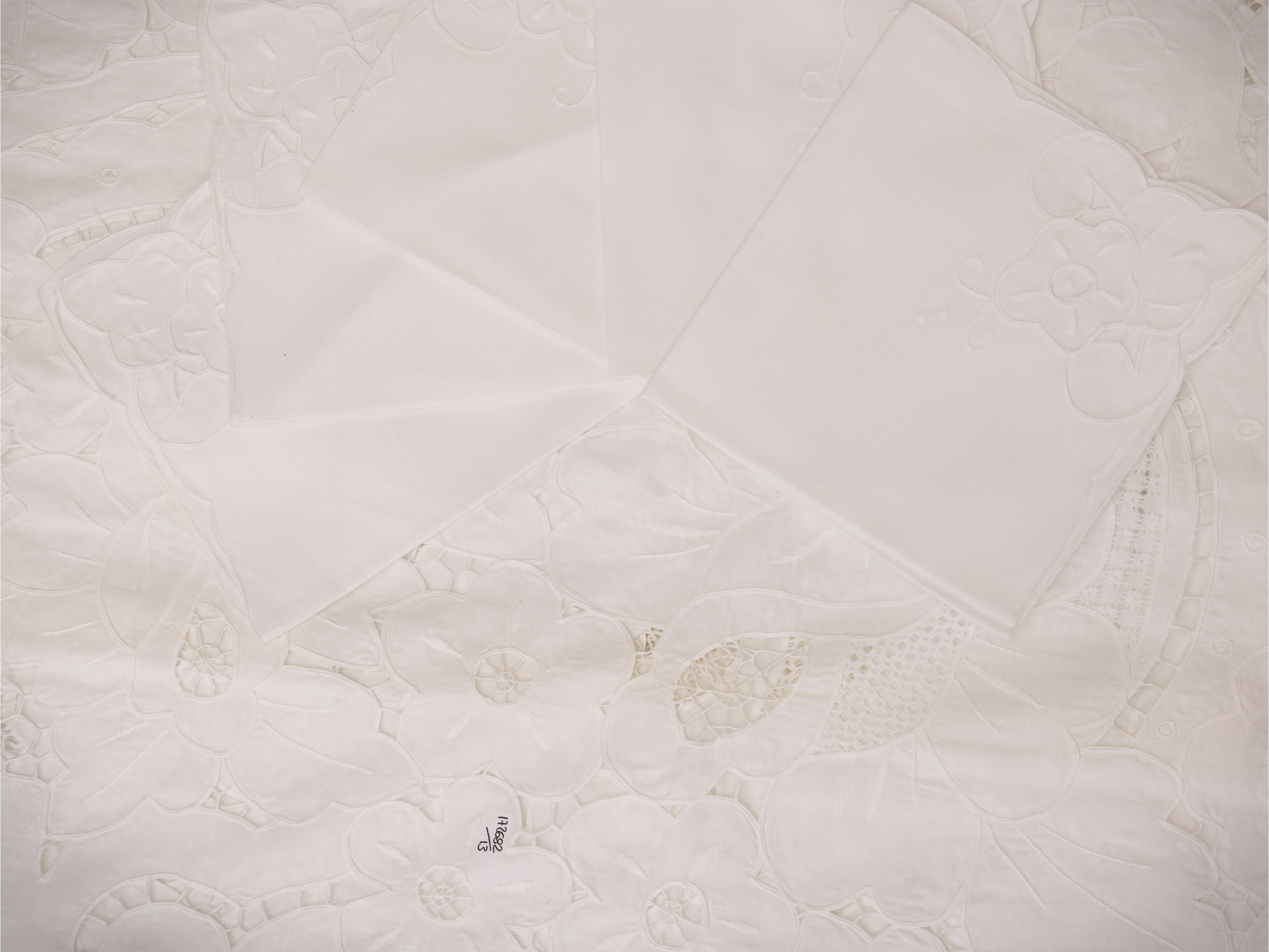 Tovaglia in lino bianco