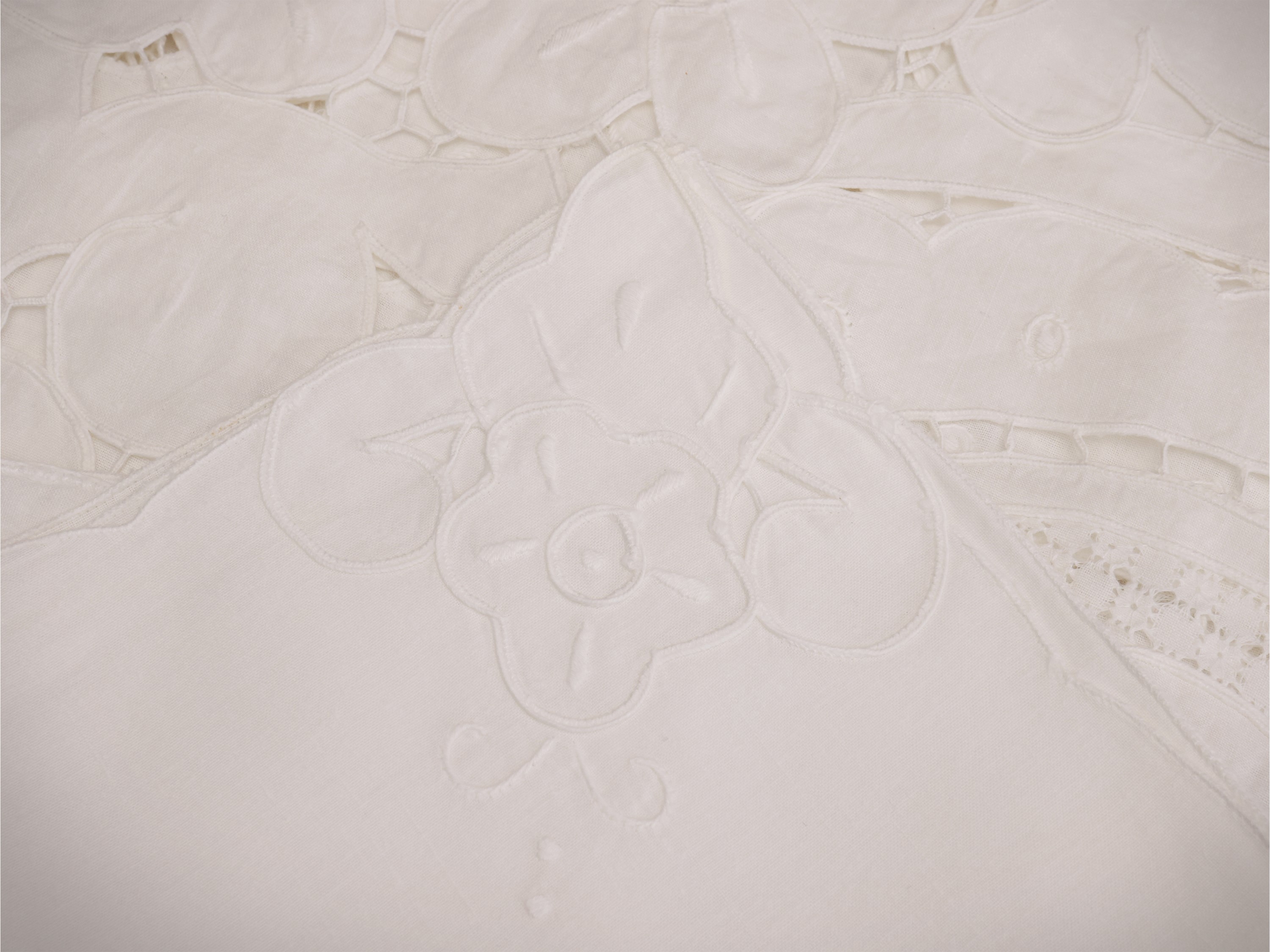 Tovaglia in lino bianco