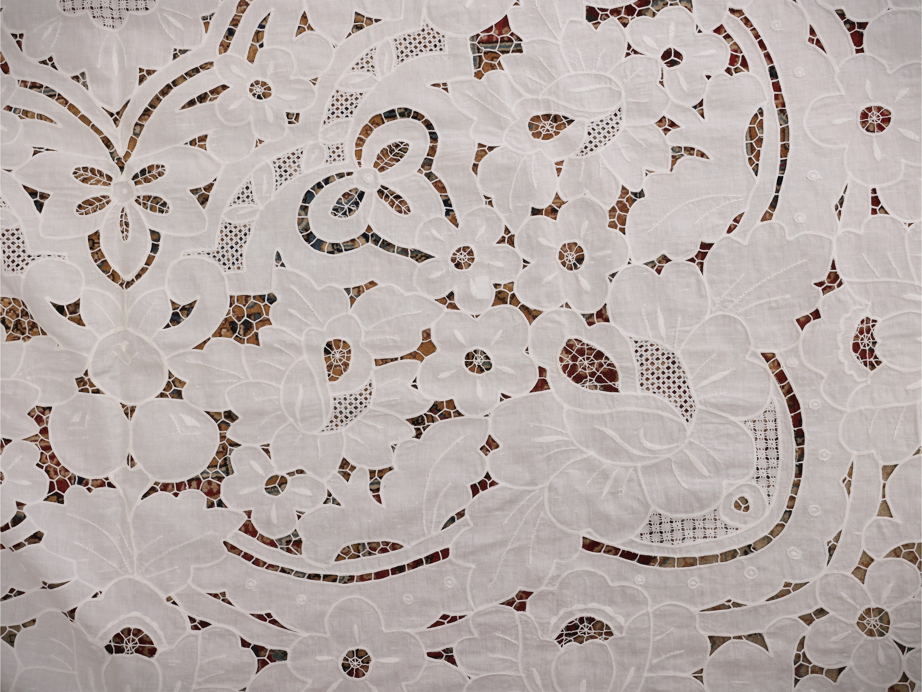 Tovaglia in lino bianco