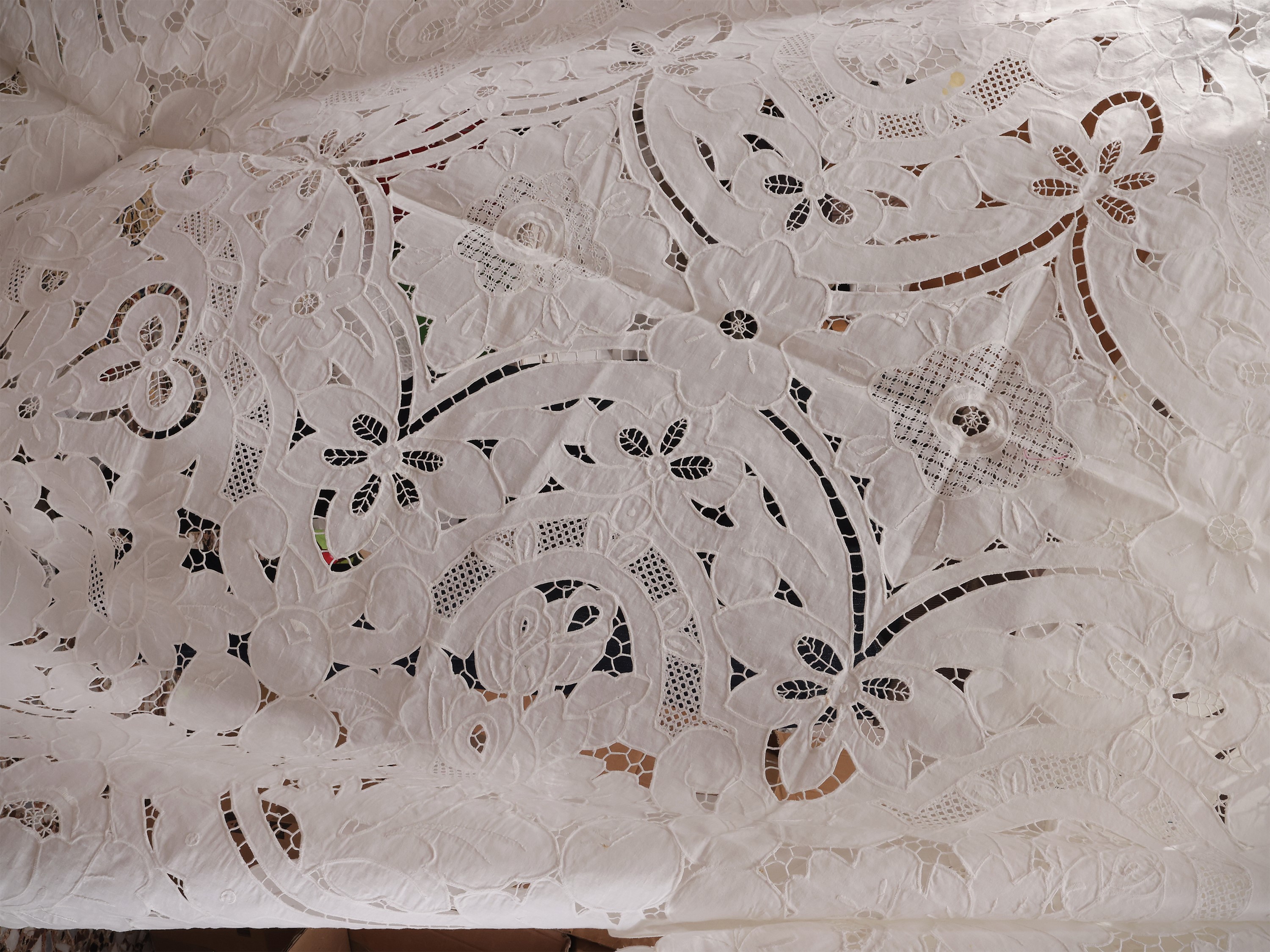 Tovaglia in lino bianco