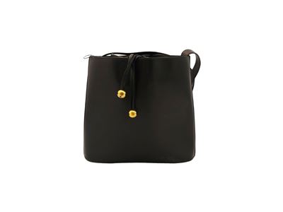 Secchiello in Pelle Blu