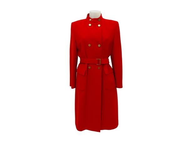 Valentino - Red wool coat
