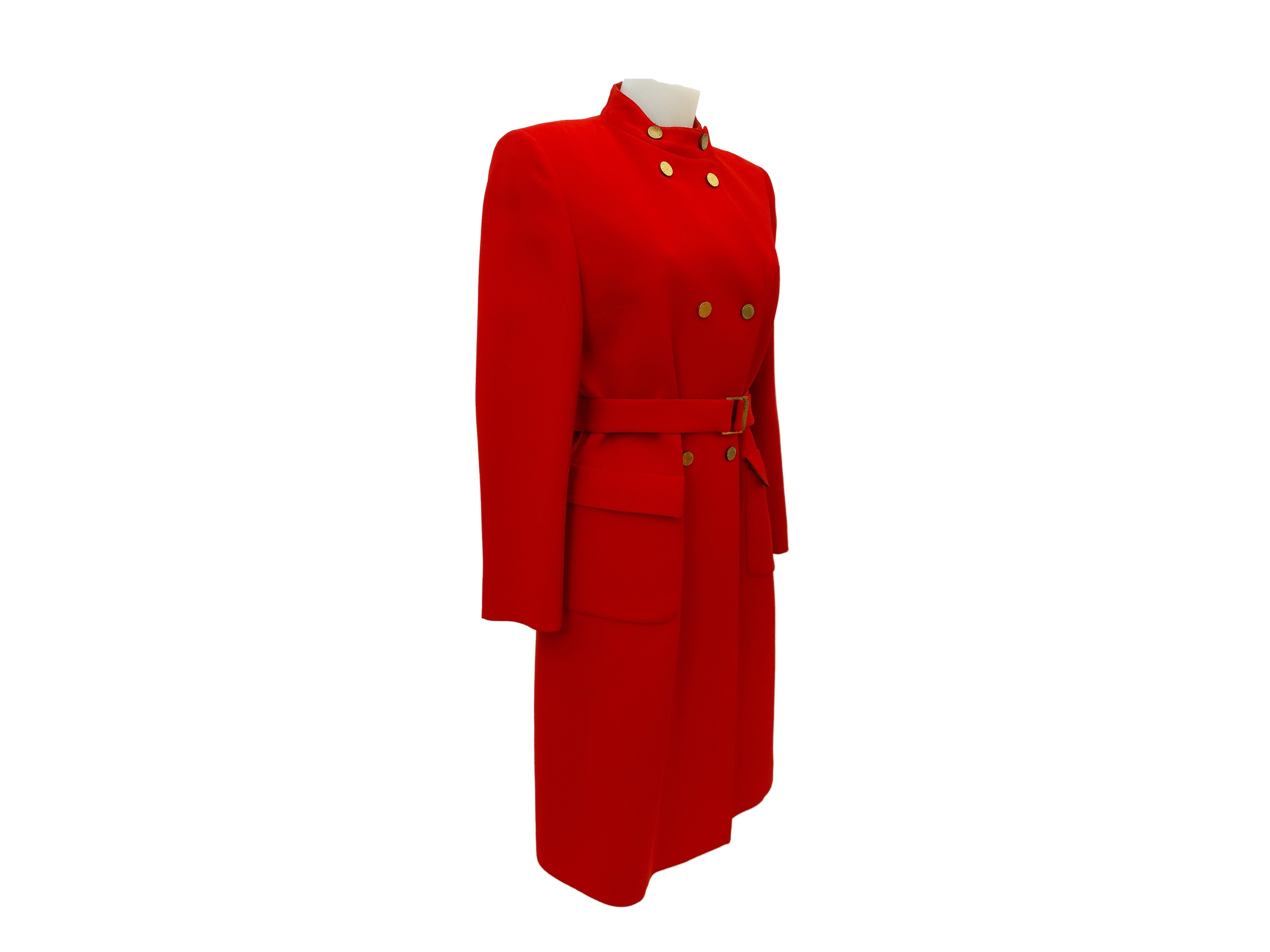 Valentino - Cappottino in Lana Rossa
