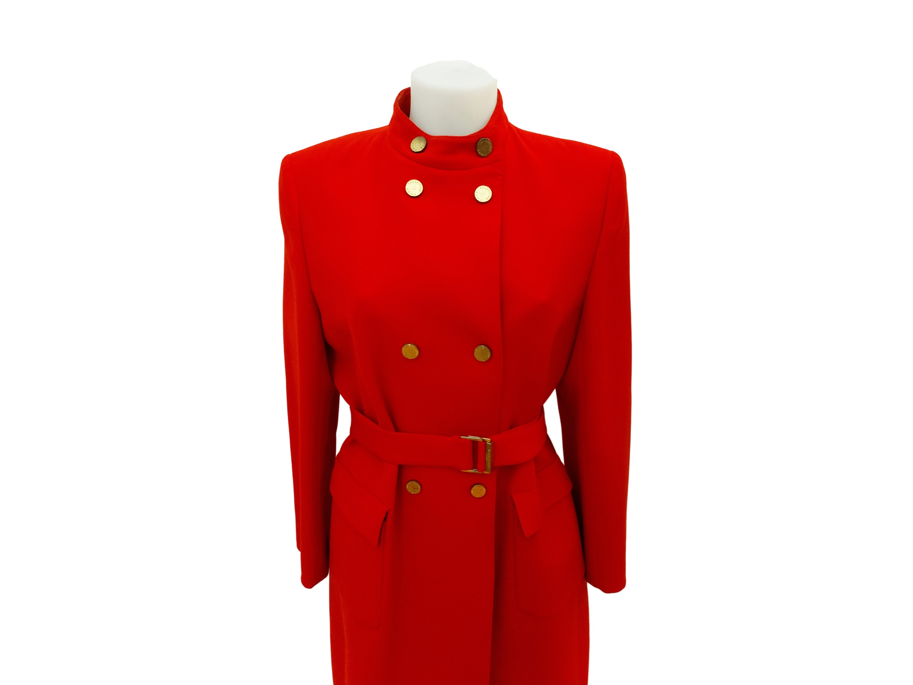 Valentino - Cappottino in Lana Rossa