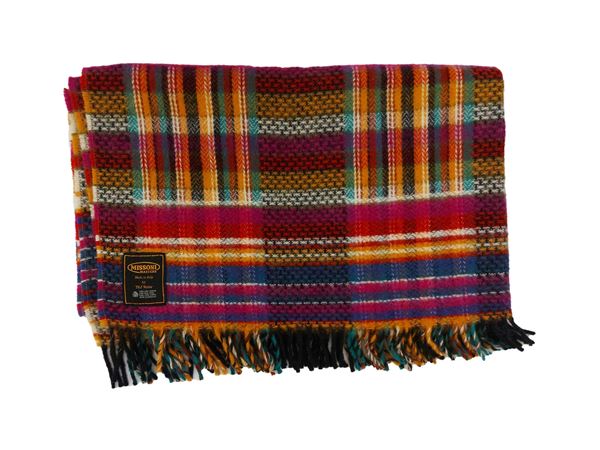 Missoni - Patterned pure virgin wool plaid