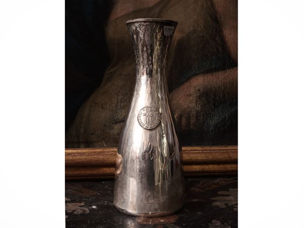 Caraffa da mezzo litro per vino in argento sterling, Brandimarte