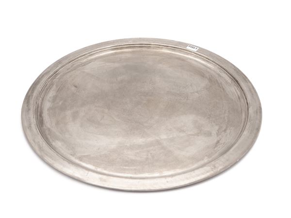 Large silver tray, Brandimarte  - Auction A villa in the hills - Maison Bibelot - Casa d'Aste Firenze - Milano