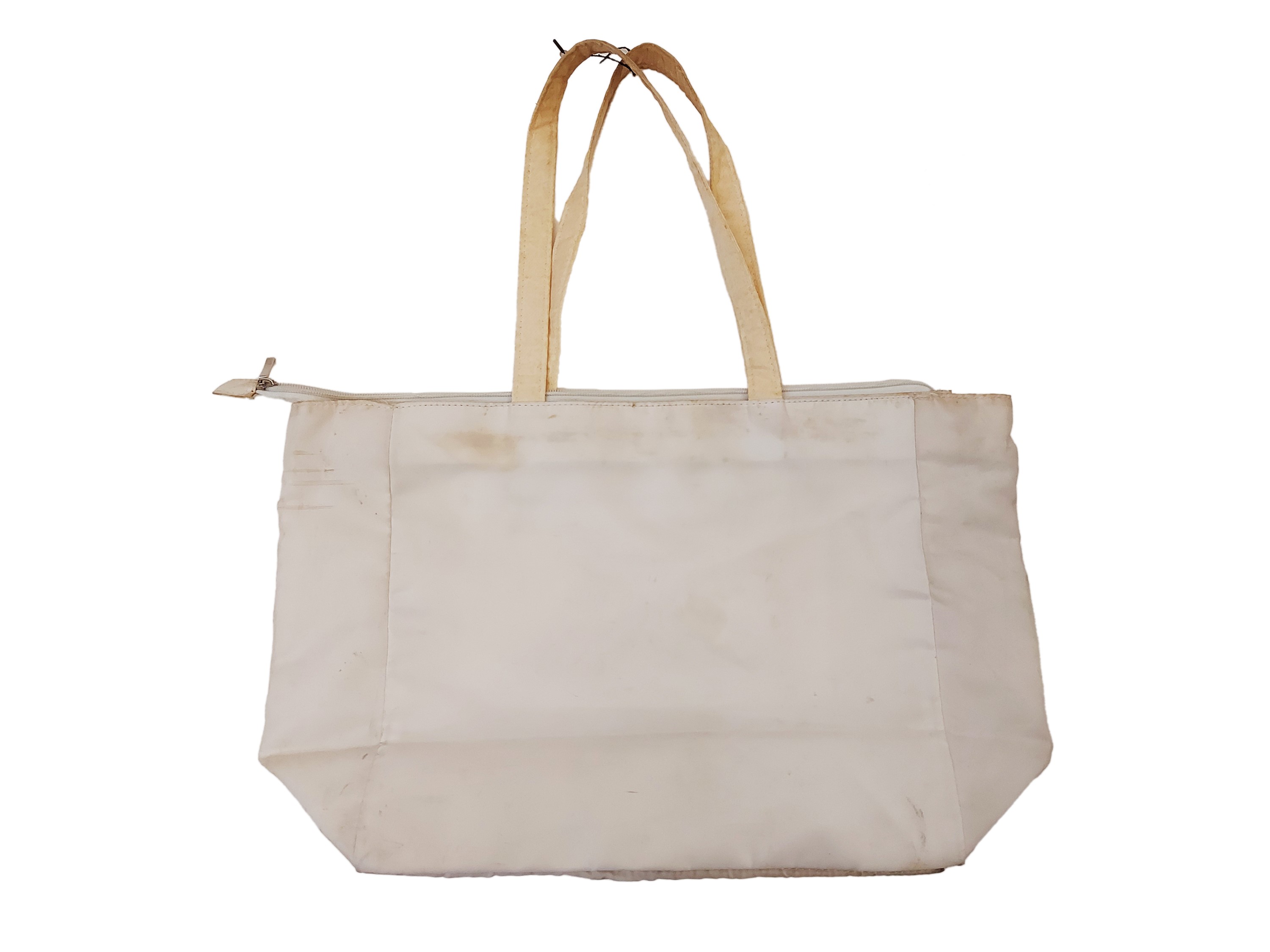 Prada - Shopper in nylon bianca