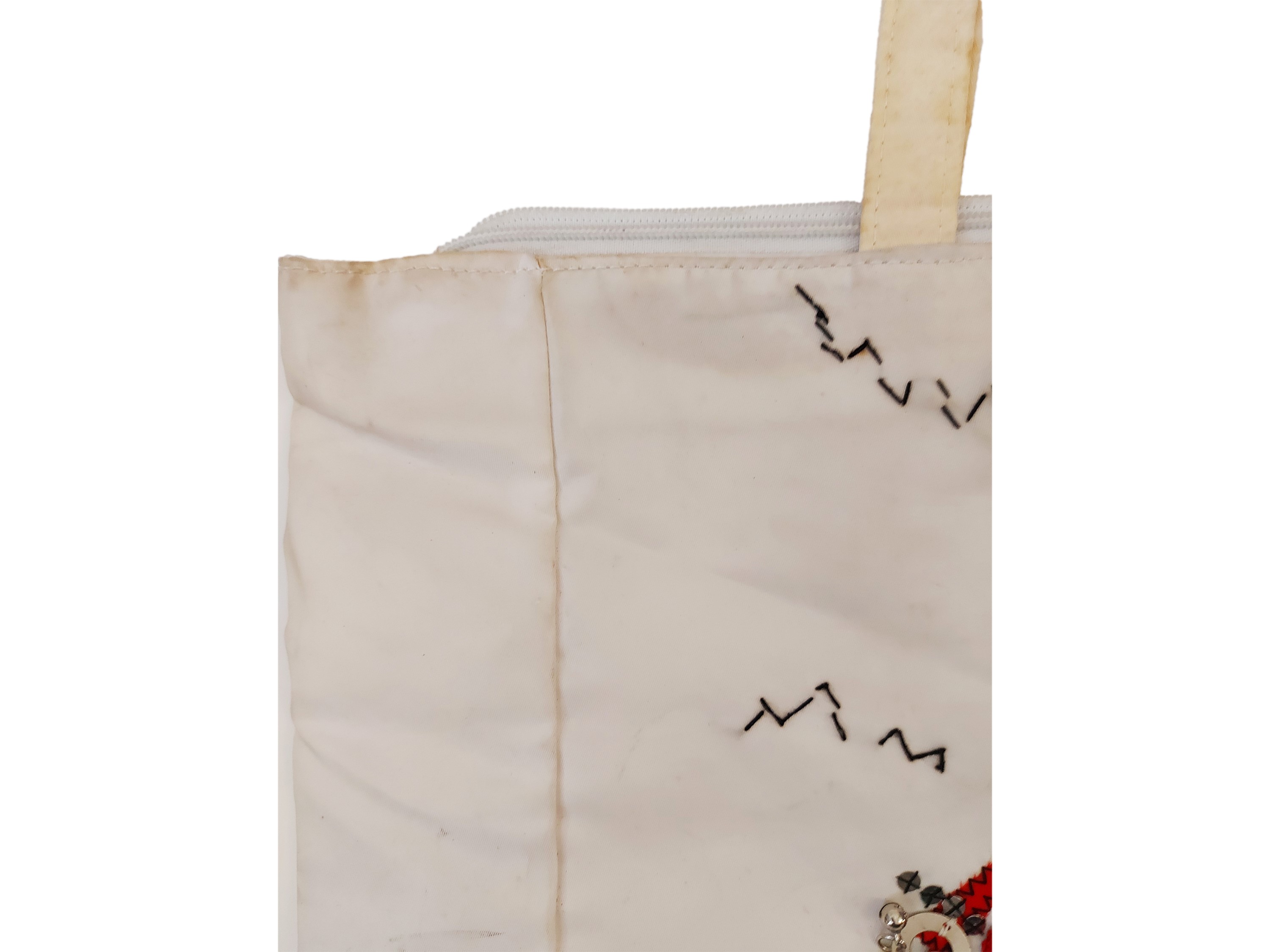 Prada - Shopper in nylon bianca