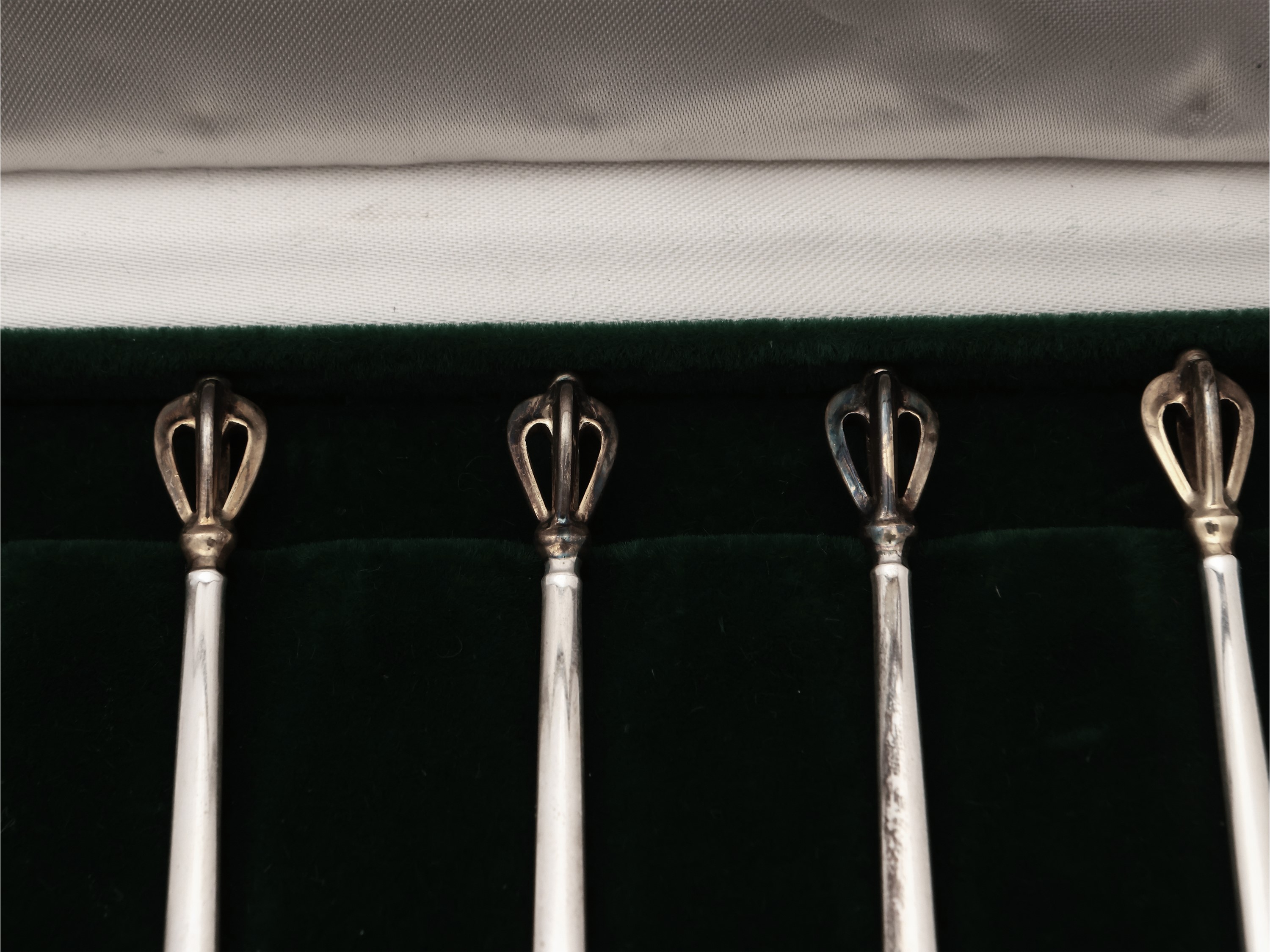 Due Set di Posate in Argento Sterling, W & Sorensen