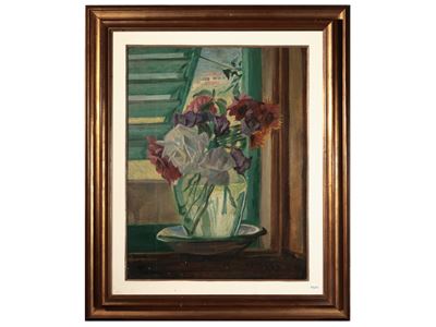 Vaso di Fiori in Interno 1933