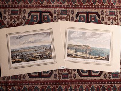 Vue Du Port De Boulogne ... Départ De la Flottille - Embarquement Des Anglais En Hollande