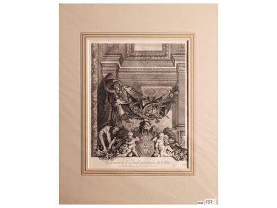 Ornemens De L'angle Qui Termine la Galerie