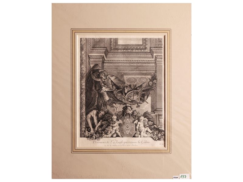 Ornemens De L'angle Qui Termine la Galerie