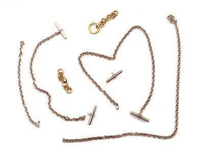 Lotto di Bracciali in Argento con Anellino di Chiusura in Oro Giallo Firmati Dodo