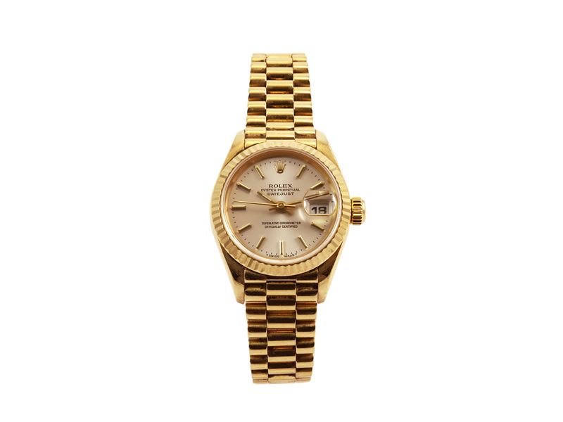 Orologio da Polso per Donna Rolex Datejust Lady in Oro Giallo