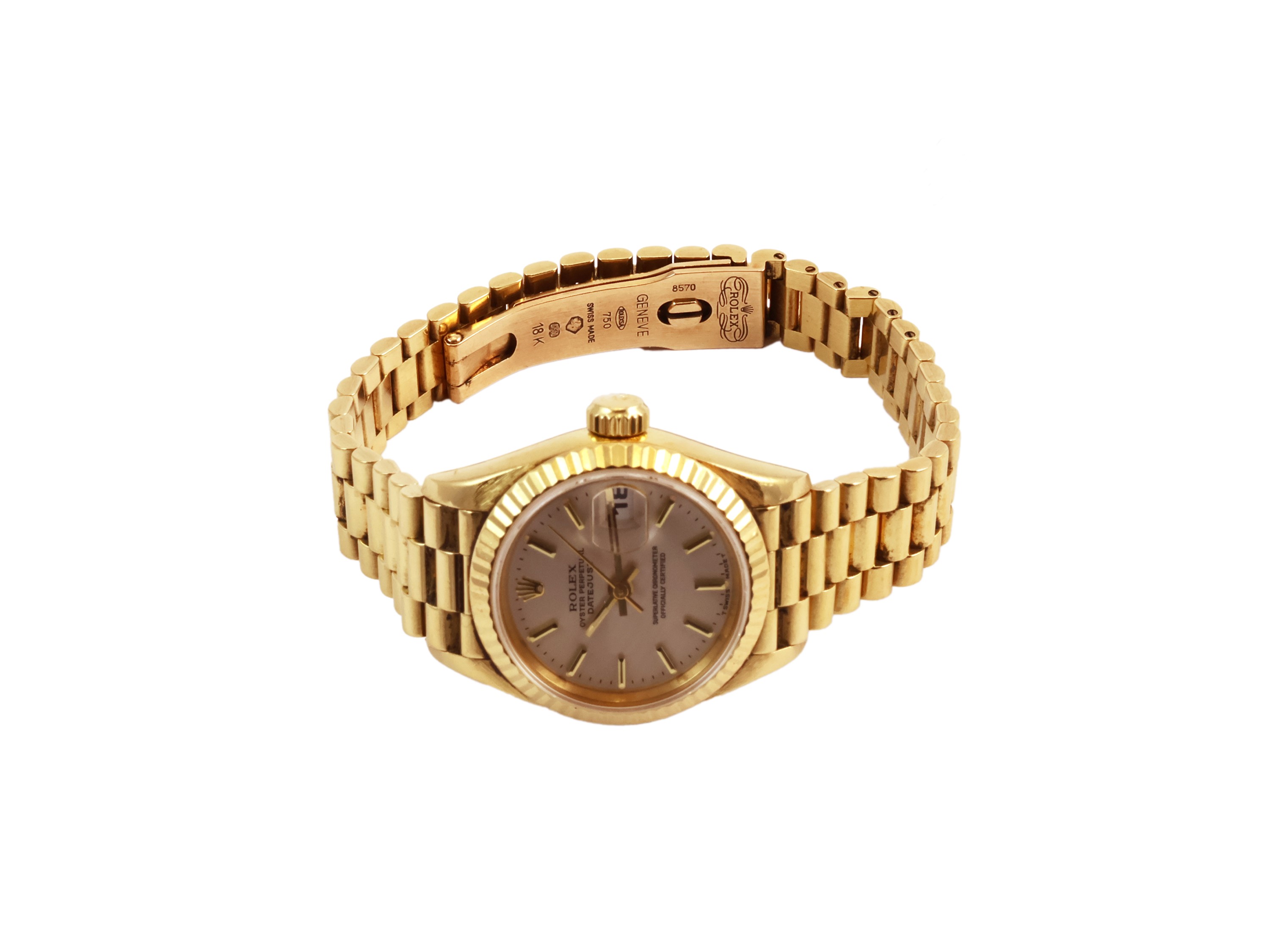 Orologio da Polso per Donna Rolex Datejust Lady in Oro Giallo