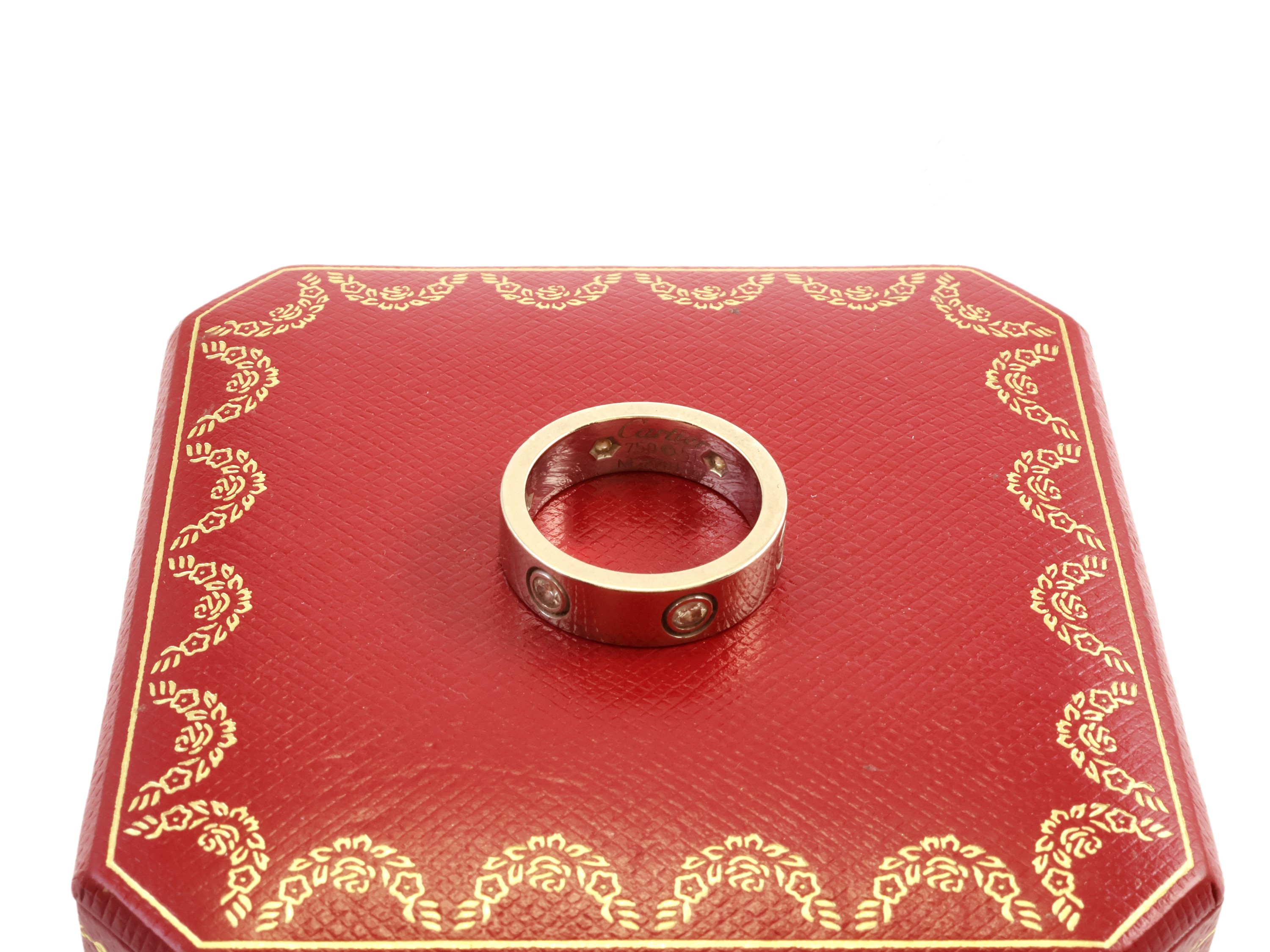 Anello Cartier Love in Oro Bianco con Diamanti