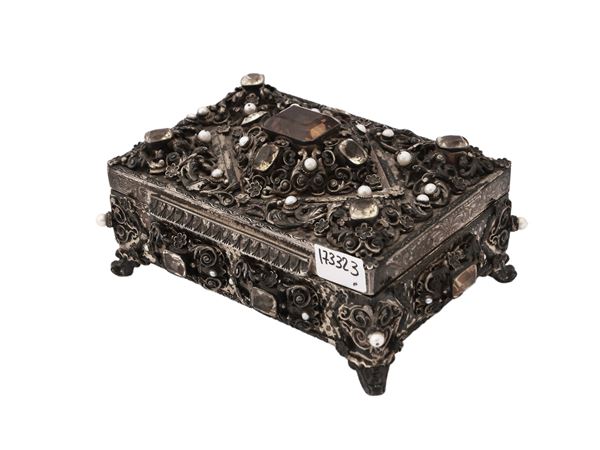 Portagioie in argento vermeil