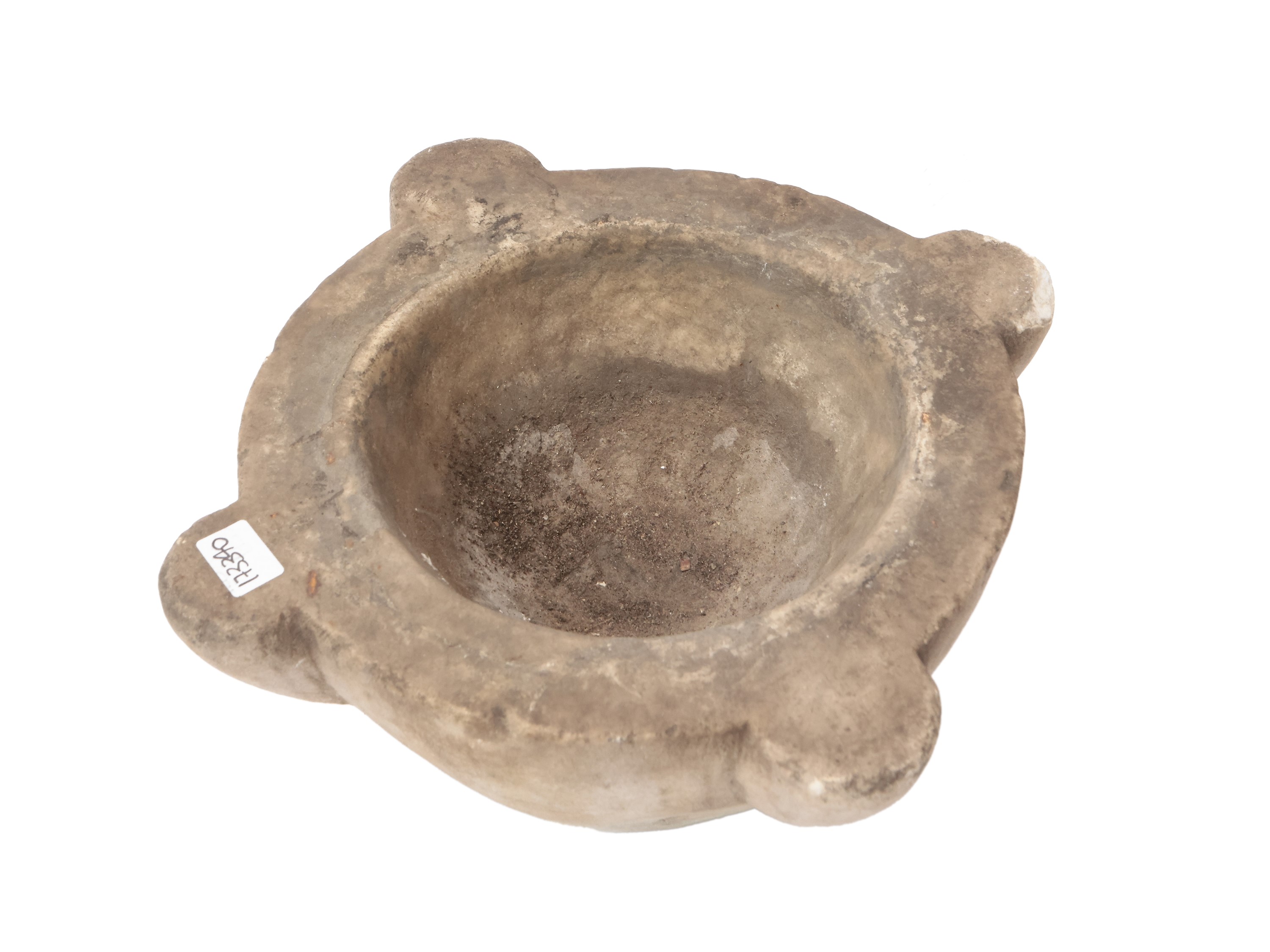 Antico mortaio in marmo