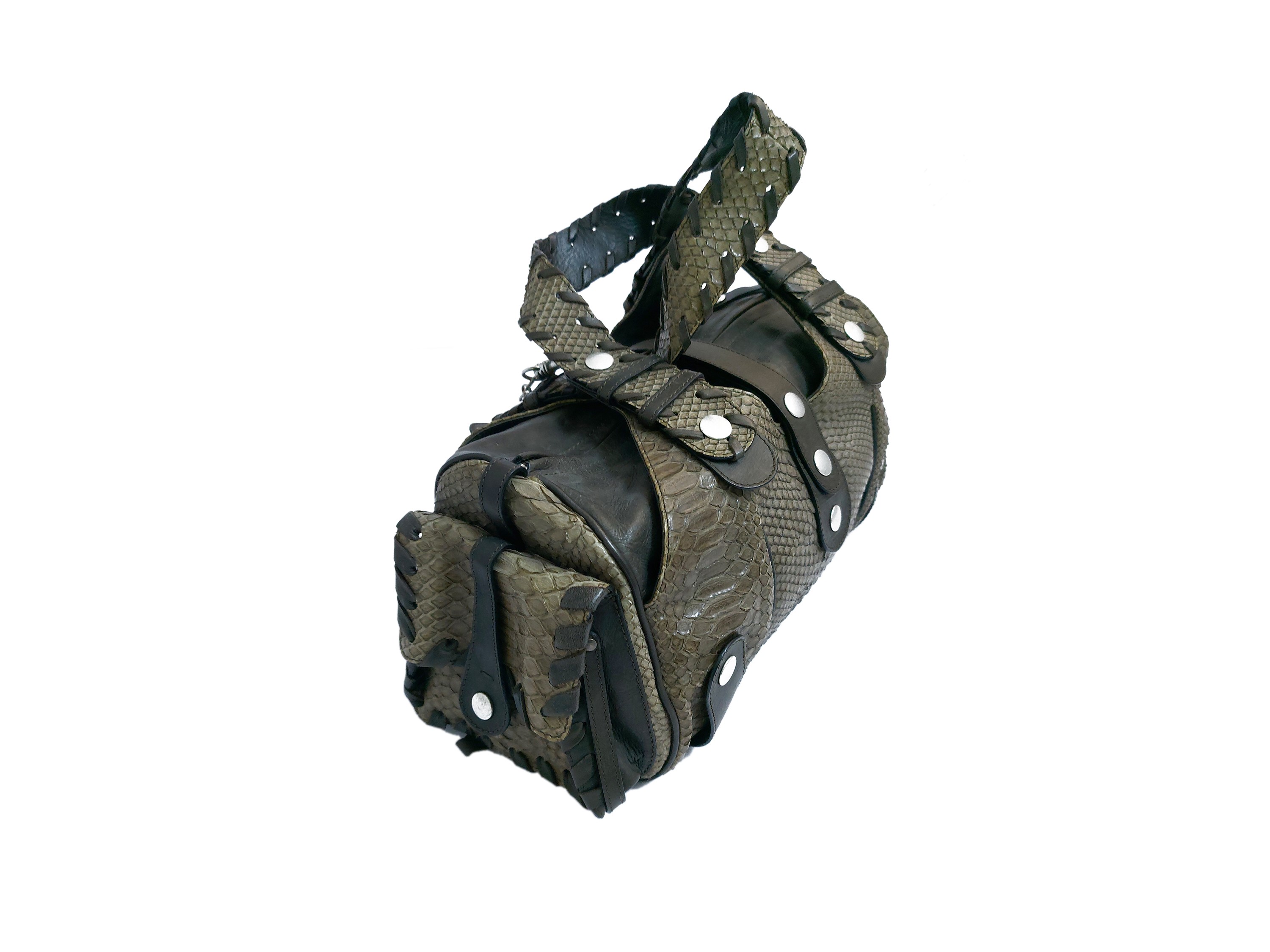 Chloé, Borsa Silverado in pitone e pelle