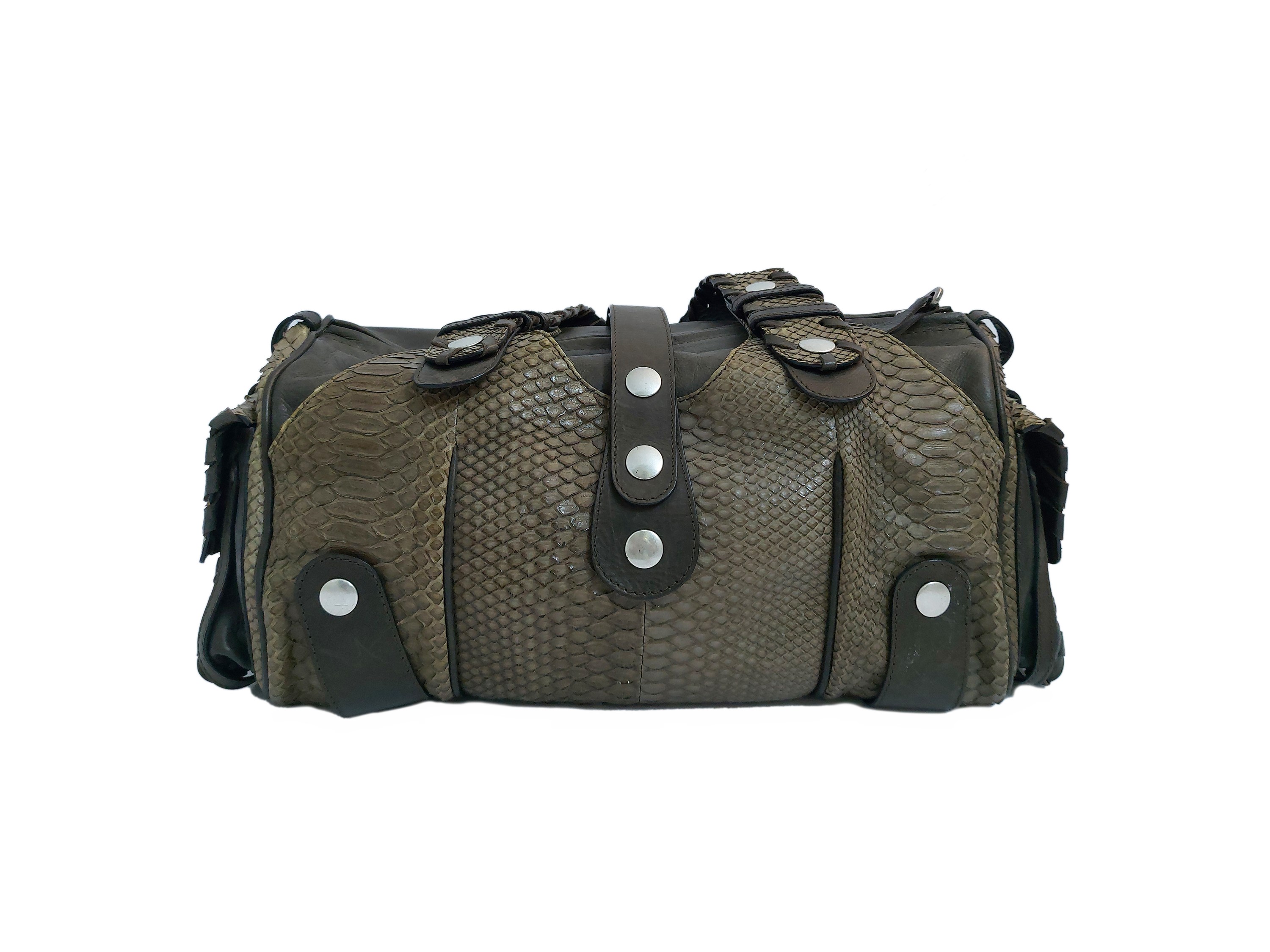 Chloé, Borsa Silverado in pitone e pelle