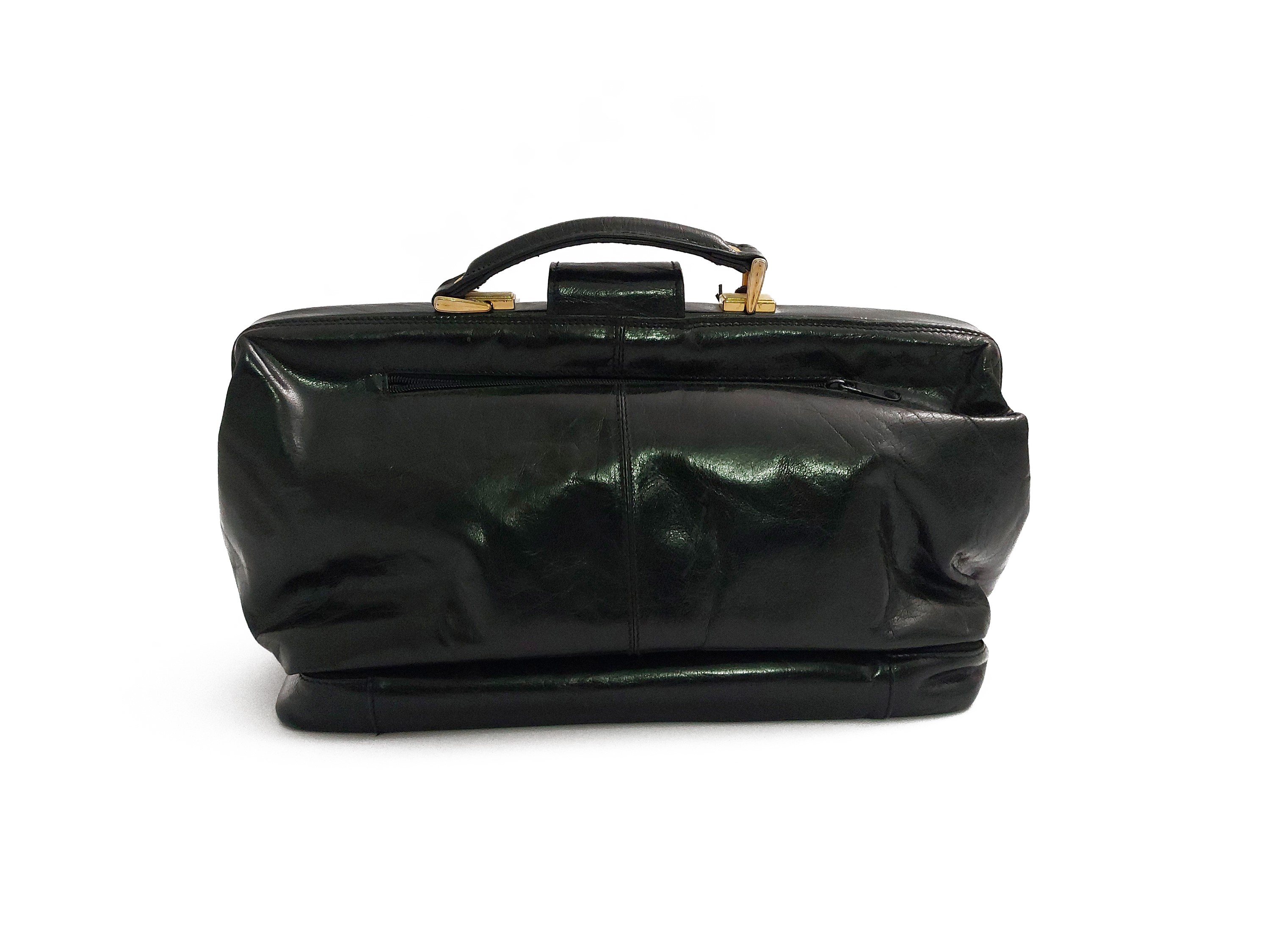 Doctor Bag in Vitello Nero